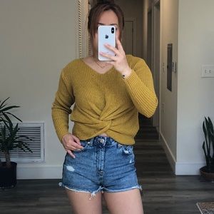 Fall knit sweater
